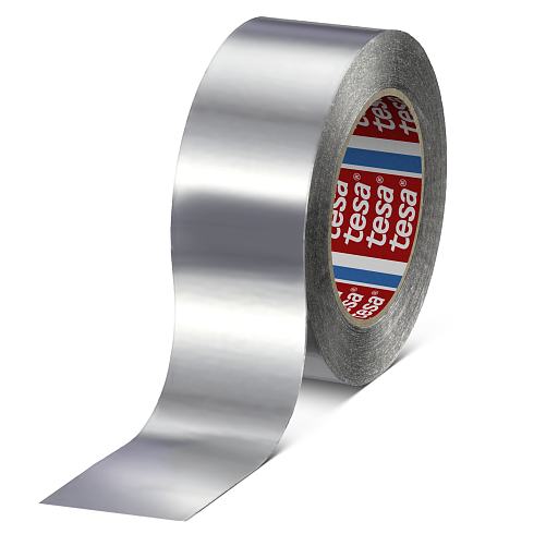 Genuine tesa® 50525 Conformable Heat Reflective Protection Aluminium Tape Silver 